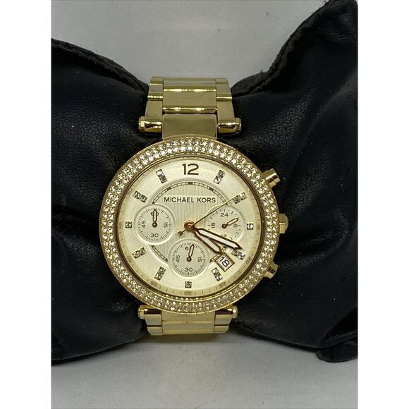 Michael Kors Parker MK5354 Womens Stainless Steel Analog Dial Quartz Watch UC668 - Picture 3 of 12